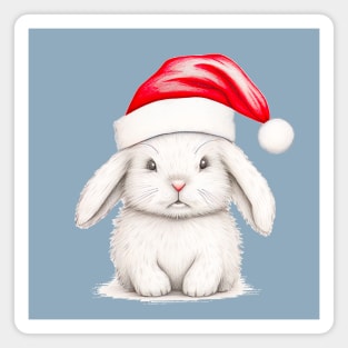 Rabbit - Amateur Christmas)) Magnet